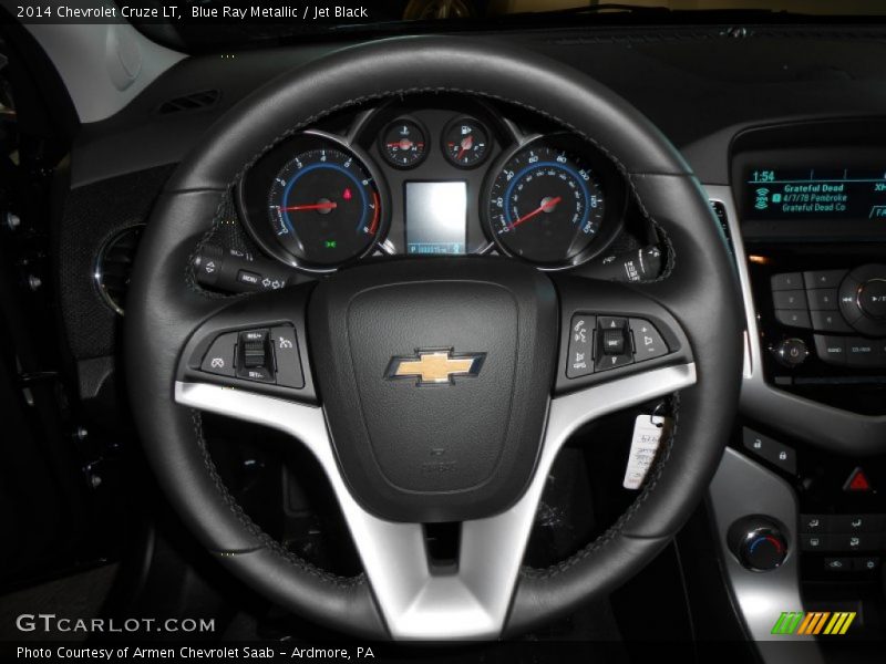 Blue Ray Metallic / Jet Black 2014 Chevrolet Cruze LT