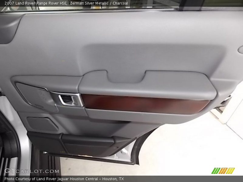 Zermatt Silver Metallic / Charcoal 2007 Land Rover Range Rover HSE