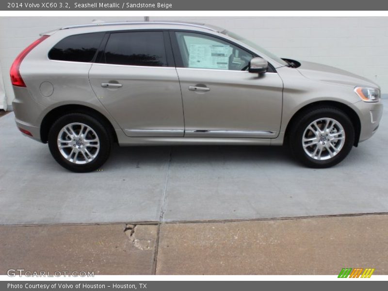 Seashell Metallic / Sandstone Beige 2014 Volvo XC60 3.2