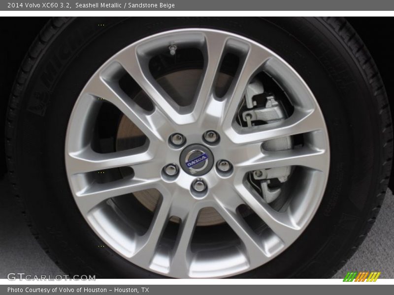 Seashell Metallic / Sandstone Beige 2014 Volvo XC60 3.2