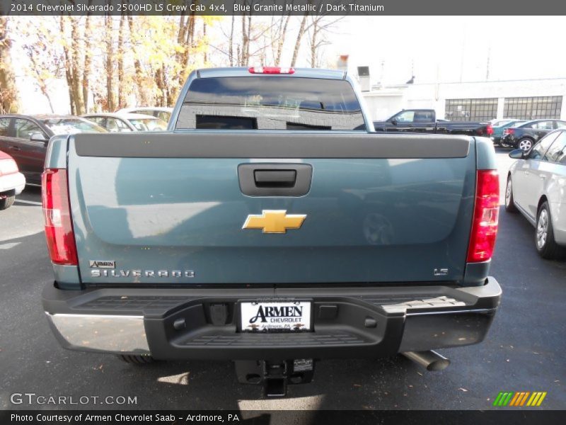 Blue Granite Metallic / Dark Titanium 2014 Chevrolet Silverado 2500HD LS Crew Cab 4x4