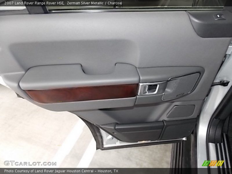 Zermatt Silver Metallic / Charcoal 2007 Land Rover Range Rover HSE