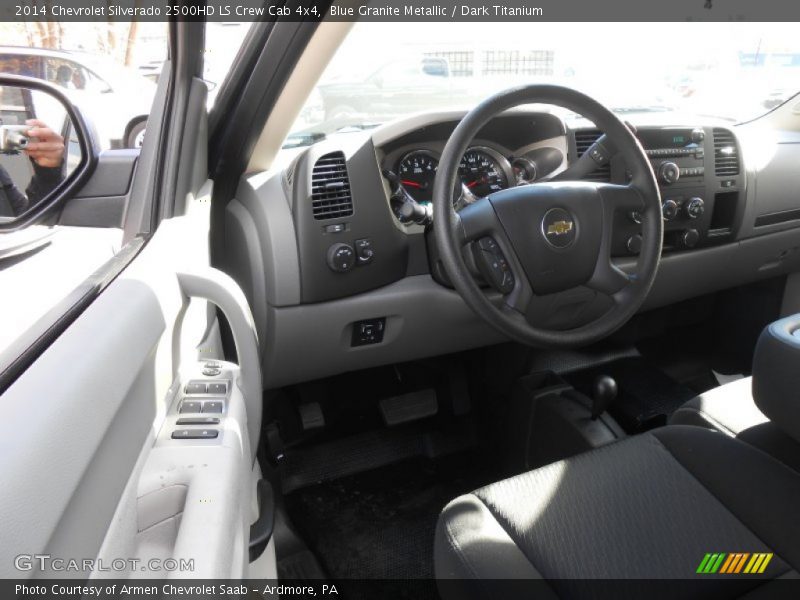Blue Granite Metallic / Dark Titanium 2014 Chevrolet Silverado 2500HD LS Crew Cab 4x4