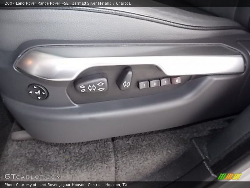 Zermatt Silver Metallic / Charcoal 2007 Land Rover Range Rover HSE
