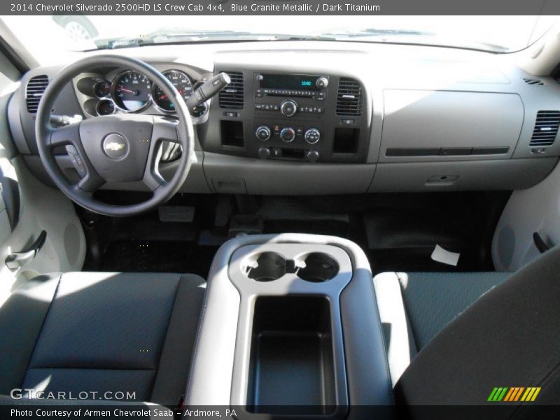 Blue Granite Metallic / Dark Titanium 2014 Chevrolet Silverado 2500HD LS Crew Cab 4x4