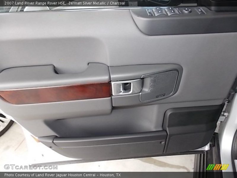 Zermatt Silver Metallic / Charcoal 2007 Land Rover Range Rover HSE