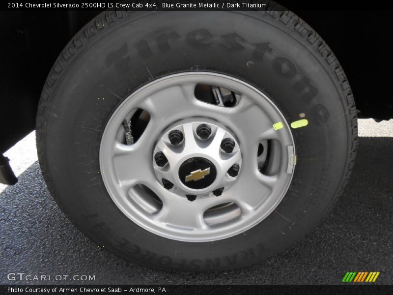 Blue Granite Metallic / Dark Titanium 2014 Chevrolet Silverado 2500HD LS Crew Cab 4x4