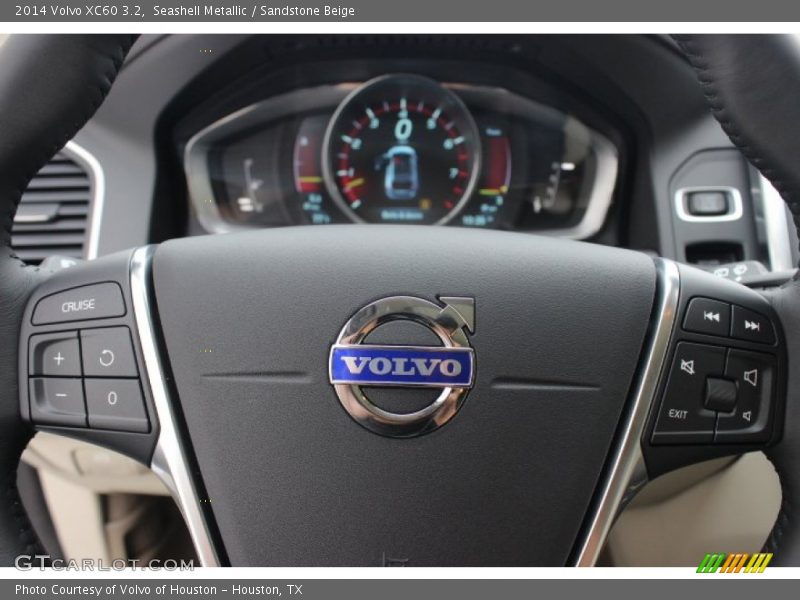 Seashell Metallic / Sandstone Beige 2014 Volvo XC60 3.2