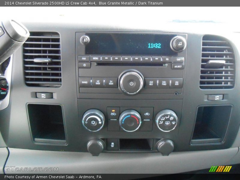 Blue Granite Metallic / Dark Titanium 2014 Chevrolet Silverado 2500HD LS Crew Cab 4x4