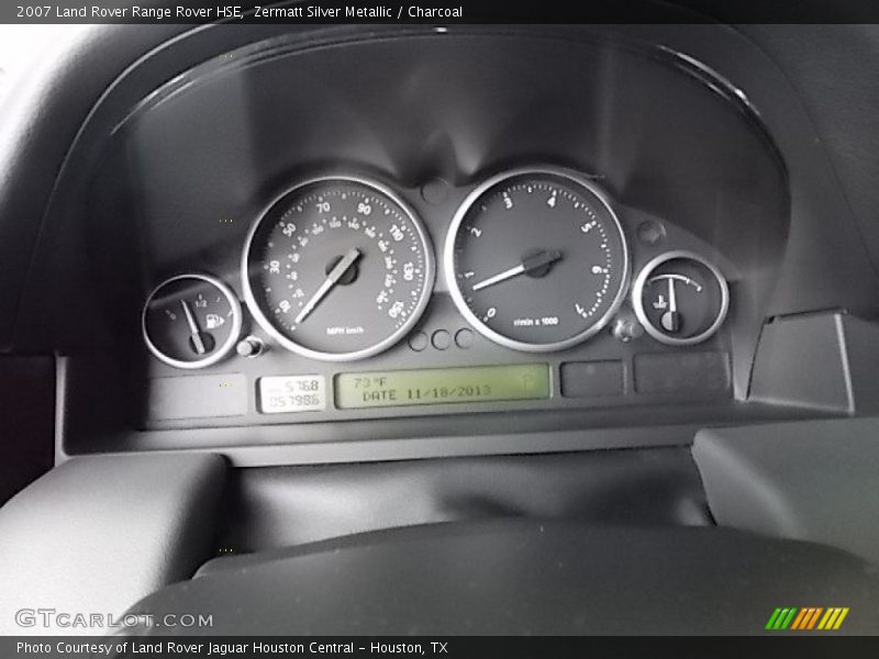  2007 Range Rover HSE HSE Gauges