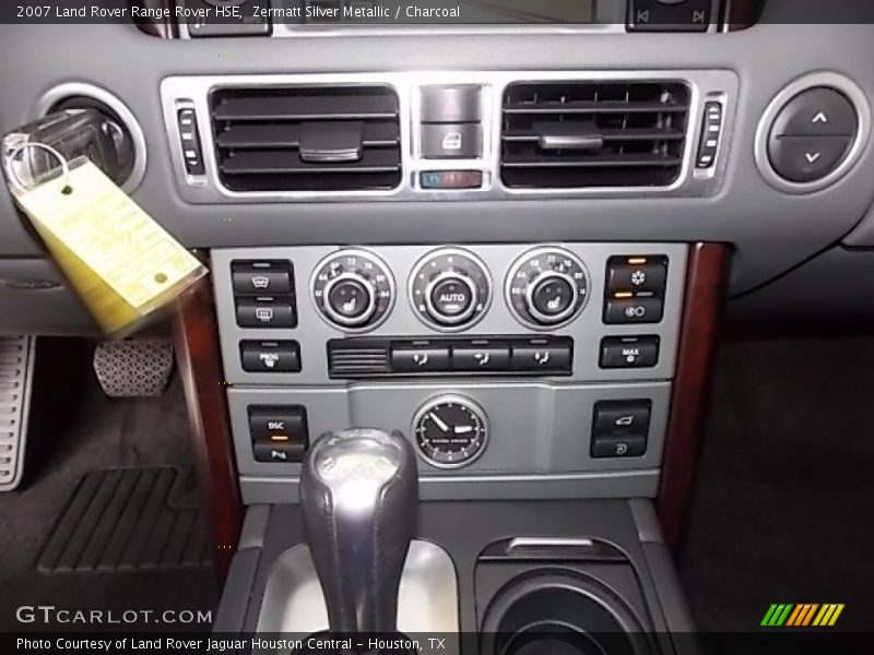Zermatt Silver Metallic / Charcoal 2007 Land Rover Range Rover HSE