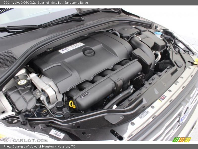 Seashell Metallic / Sandstone Beige 2014 Volvo XC60 3.2