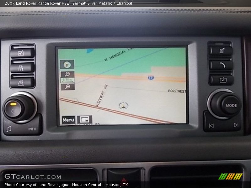 Zermatt Silver Metallic / Charcoal 2007 Land Rover Range Rover HSE