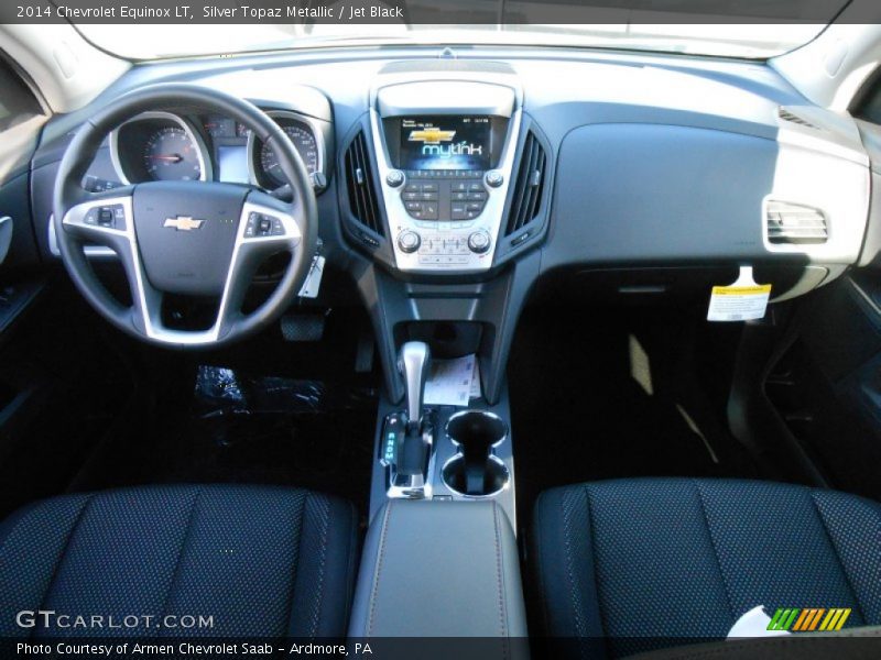 Silver Topaz Metallic / Jet Black 2014 Chevrolet Equinox LT