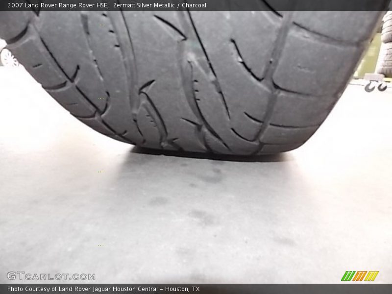 Zermatt Silver Metallic / Charcoal 2007 Land Rover Range Rover HSE