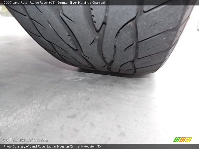 Zermatt Silver Metallic / Charcoal 2007 Land Rover Range Rover HSE