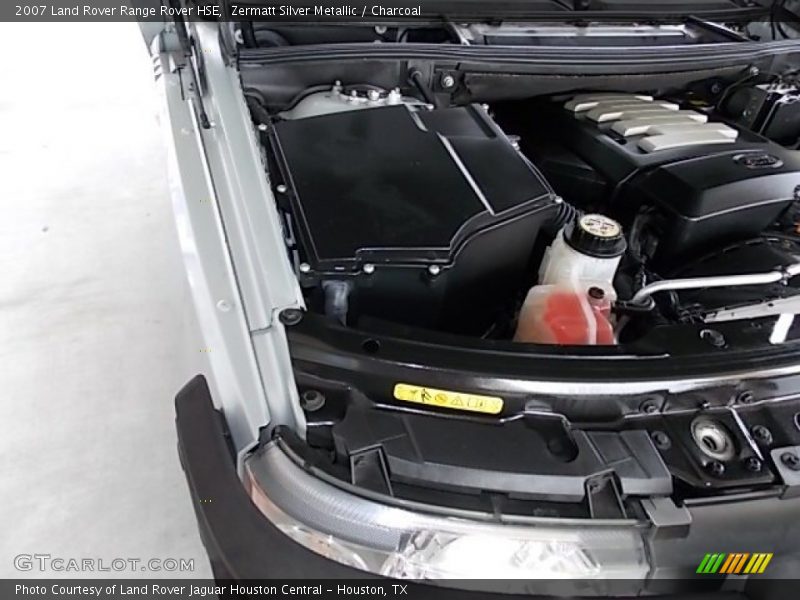 Zermatt Silver Metallic / Charcoal 2007 Land Rover Range Rover HSE