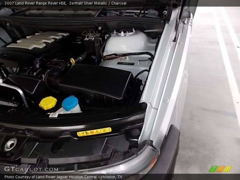 Zermatt Silver Metallic / Charcoal 2007 Land Rover Range Rover HSE