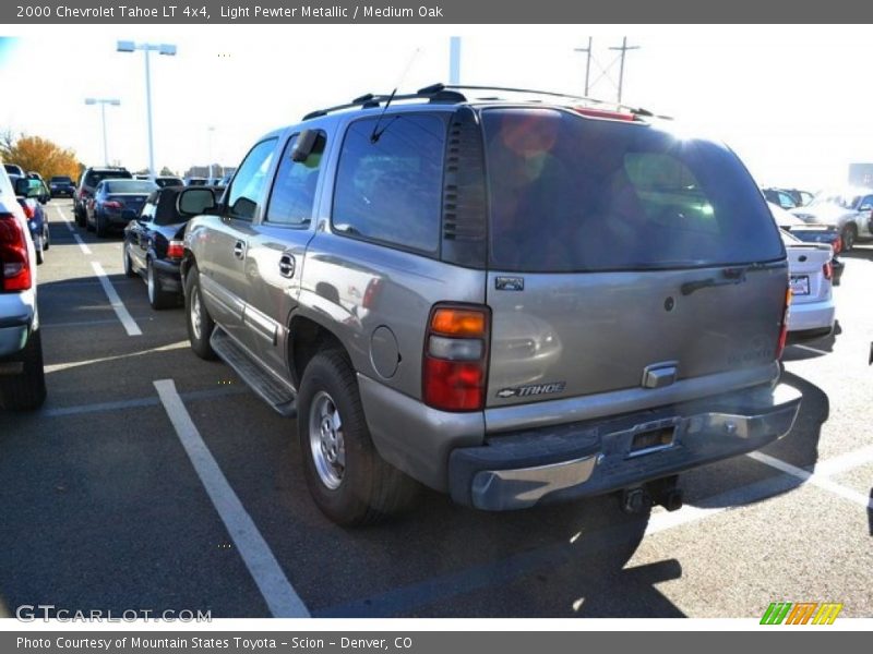 Light Pewter Metallic / Medium Oak 2000 Chevrolet Tahoe LT 4x4