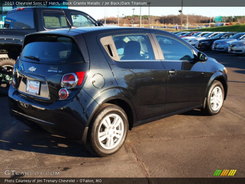 Black Granite Metallic / Jet Black/Dark Titanium 2013 Chevrolet Sonic LT Hatch