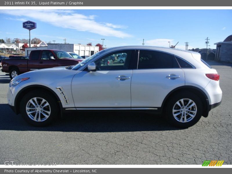 Liquid Platinum / Graphite 2011 Infiniti FX 35
