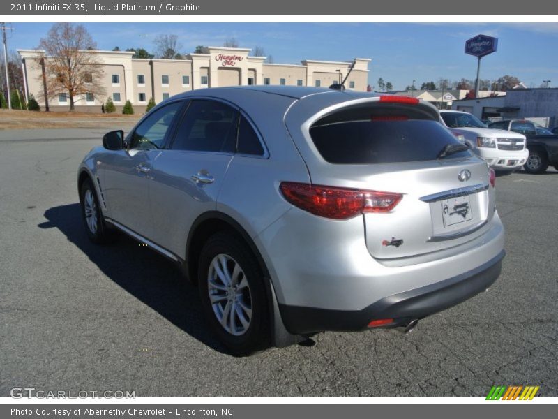 Liquid Platinum / Graphite 2011 Infiniti FX 35
