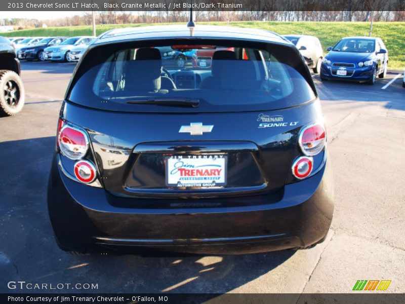 Black Granite Metallic / Jet Black/Dark Titanium 2013 Chevrolet Sonic LT Hatch