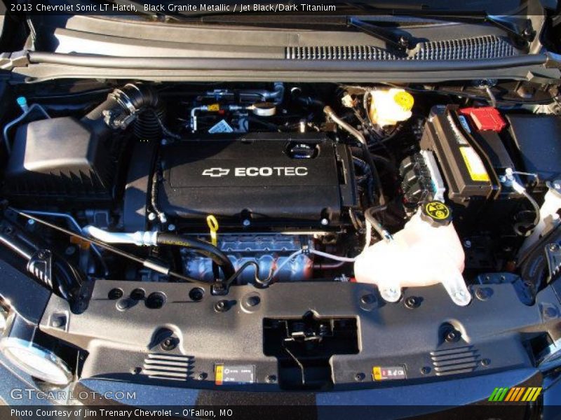 Black Granite Metallic / Jet Black/Dark Titanium 2013 Chevrolet Sonic LT Hatch