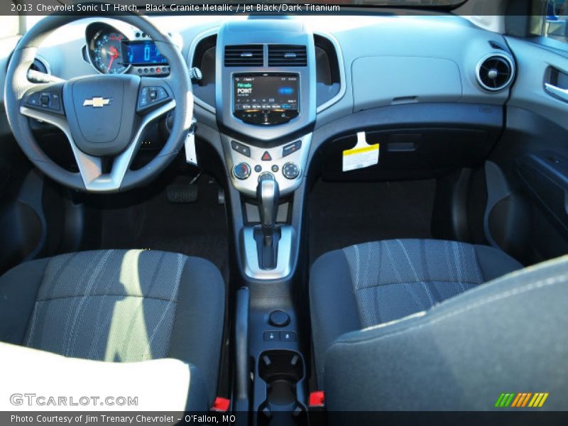 Black Granite Metallic / Jet Black/Dark Titanium 2013 Chevrolet Sonic LT Hatch