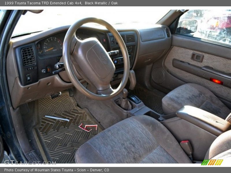 Black Metallic / Oak 1999 Toyota Tacoma TRD Extended Cab 4x4