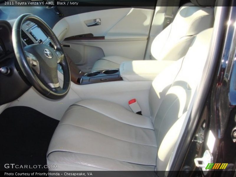 Black / Ivory 2011 Toyota Venza V6 AWD