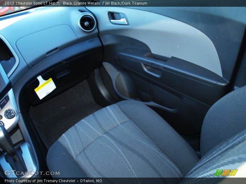 Black Granite Metallic / Jet Black/Dark Titanium 2013 Chevrolet Sonic LT Hatch