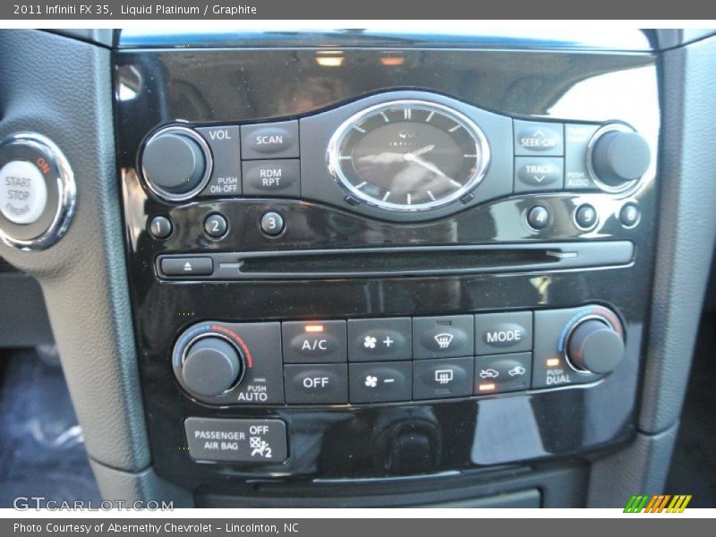 Liquid Platinum / Graphite 2011 Infiniti FX 35