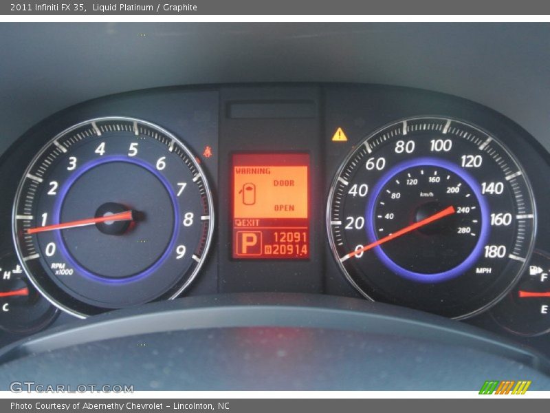 Liquid Platinum / Graphite 2011 Infiniti FX 35