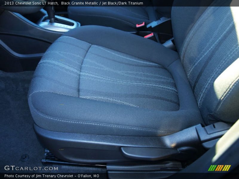 Black Granite Metallic / Jet Black/Dark Titanium 2013 Chevrolet Sonic LT Hatch