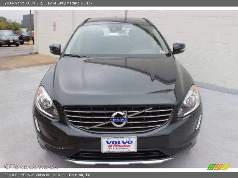 Saville Grey Metallic / Black 2014 Volvo XC60 3.2