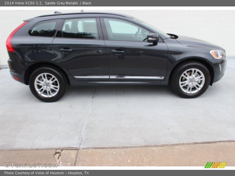 Saville Grey Metallic / Black 2014 Volvo XC60 3.2