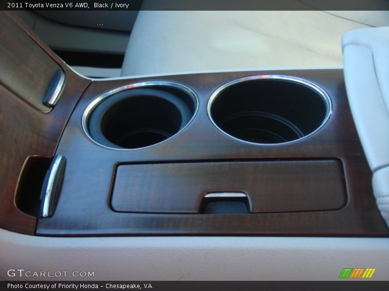 Black / Ivory 2011 Toyota Venza V6 AWD