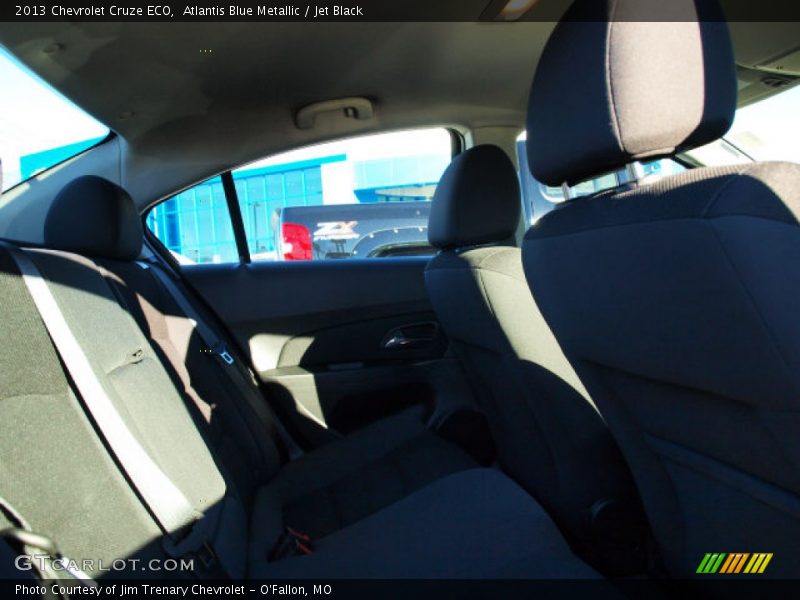 Atlantis Blue Metallic / Jet Black 2013 Chevrolet Cruze ECO