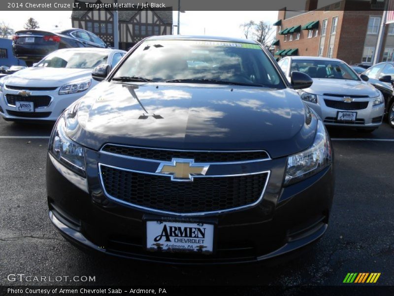 Tungsten Metallic / Jet Black 2014 Chevrolet Cruze LT