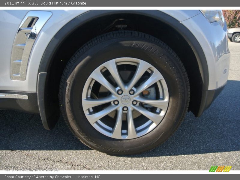 Liquid Platinum / Graphite 2011 Infiniti FX 35