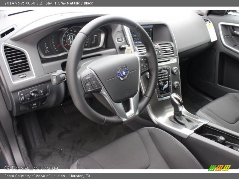 Saville Grey Metallic / Black 2014 Volvo XC60 3.2