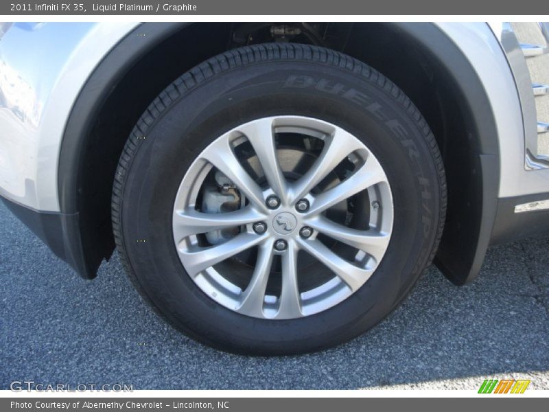 Liquid Platinum / Graphite 2011 Infiniti FX 35