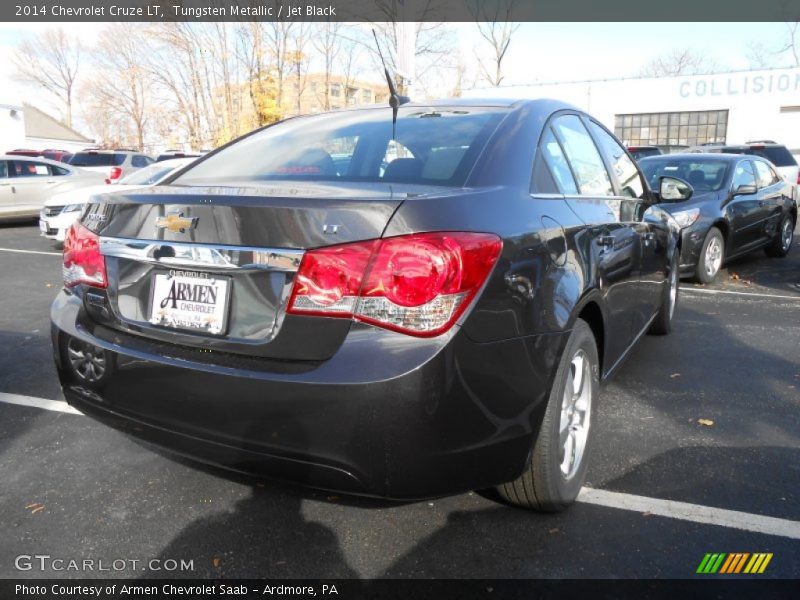 Tungsten Metallic / Jet Black 2014 Chevrolet Cruze LT