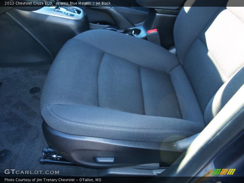 Atlantis Blue Metallic / Jet Black 2013 Chevrolet Cruze ECO