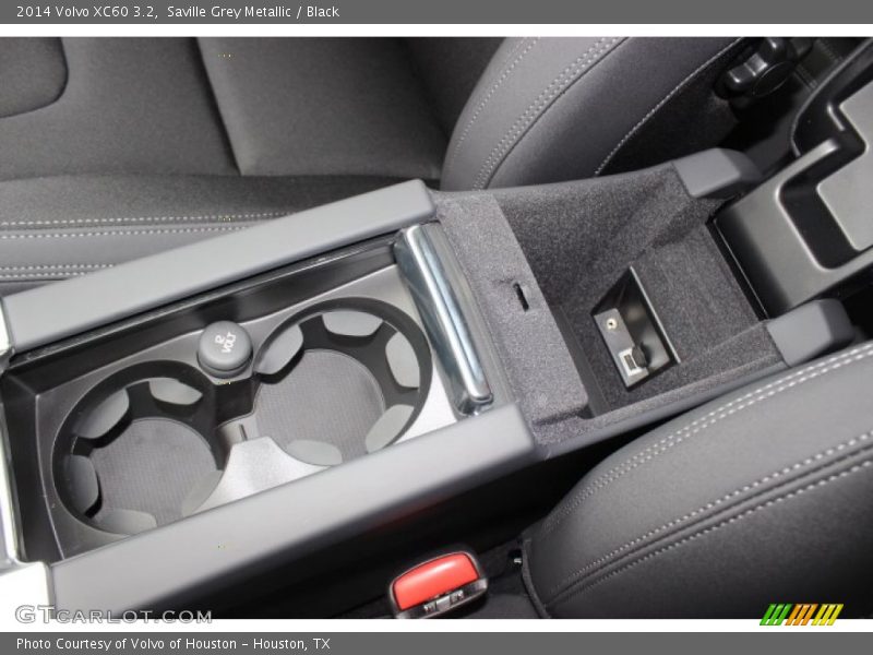 Saville Grey Metallic / Black 2014 Volvo XC60 3.2