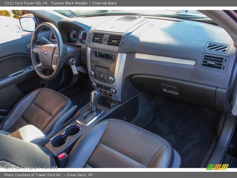Tuxedo Black Metallic / Charcoal Black 2012 Ford Fusion SEL V6