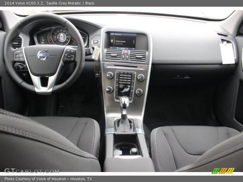 Saville Grey Metallic / Black 2014 Volvo XC60 3.2