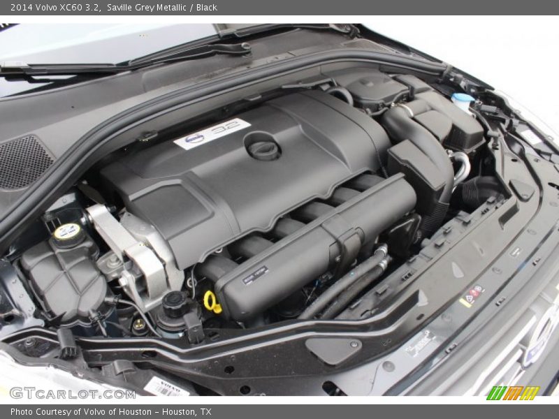 Saville Grey Metallic / Black 2014 Volvo XC60 3.2