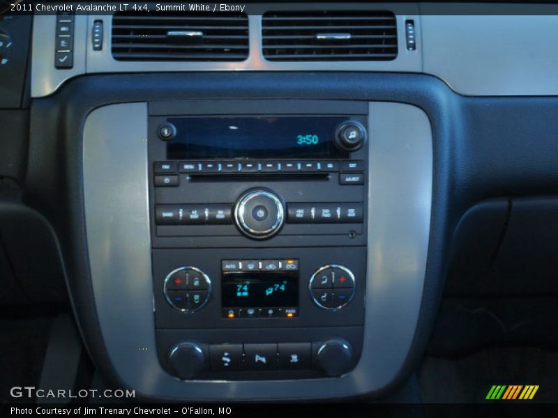 Summit White / Ebony 2011 Chevrolet Avalanche LT 4x4